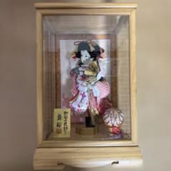 御羽子板飾り 舞桜 ガラスケース入りのサムネイル