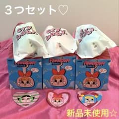 3 점 세트 ☆ 신품 미사용 ☆ CRYBABY × Powerpuff Girls 파워 퍼프
