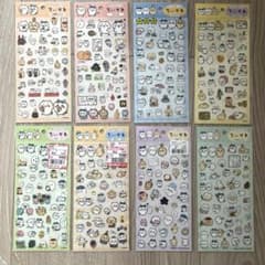 ちいかわクリアシール①〜⑧ ８枚セット