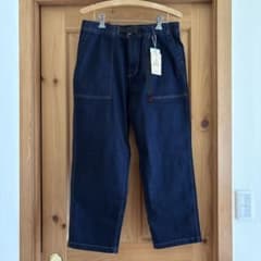 新品！　グラミチ　ストレッチデニム ルーズテーパードパンツ　Lサイズのサムネイル