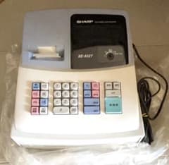 SHARP XE-A127 電子レジスター 取扱説明書付き - メルカリ