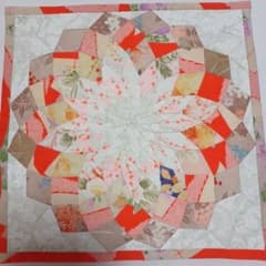 ハンドメイド パッチワーク マット キルトのサムネイル