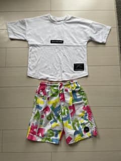 RUSTY キッズ ラッシュガード 水着　上下セット 150のサムネイル