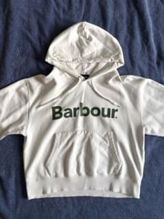 Barbour パーカー ホワイトのサムネイル