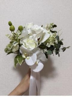ウェディングブーケ　造花ブーケのサムネイル