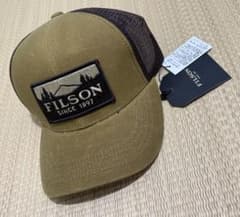 FILSON LOGGER MESH CAP dark tan