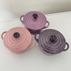 LE CREUSET Glamour mini's ミニココット 3個セットのサムネイル