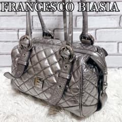 極美品】 FRANCESCO BIASIA ミニボストン シルバー y2k - メルカリ