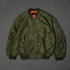 CASPER JOHN AIVER MA-1 flight jacket - メルカリ