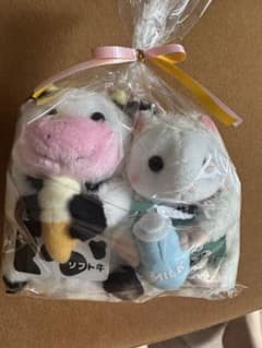 小岩井農場　ぬいぐるみ　ミルク牛セットのサムネイル
