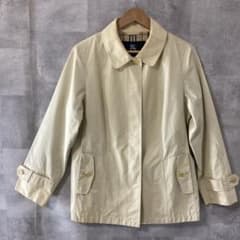 Burberry London トレンチコート L 綿 ベージュ チェックのサムネイル