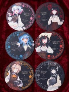 魔法少女ノ魔女裁判×TREASURE CAFE コースター6枚セットのサムネイル