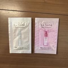 La Sana 海藻 ヘア エッセンス 試供品 2種セットのサムネイル