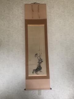 【複製】宮本武蔵「紅梅鳩図」重要文化財 表装済 183×49cm 複製】宮本武蔵「紅梅鳩図」重要文化財 表装済 183×49cm - メルカリ