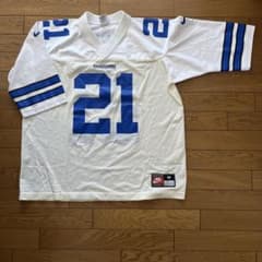 90s ナイキ NIKE NFL COWBOYS サンダース 21 ゲームシャツ - メルカリ