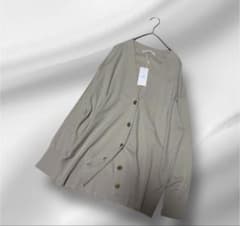 新品タグ付き！23区【洗える】テンセルストレッチ Vネック