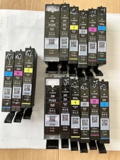 Canon BCI-330  331 空インクカートリッジ　2セット＋3本のサムネイル