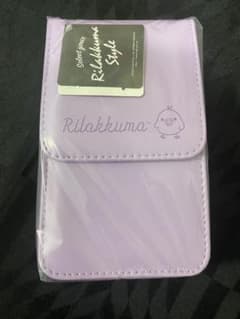 リラックマ Style スマホショルダーポーチ パープル