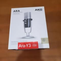 新品未開封未使用 AKG Ara-Y3 USBマイク コンデンサーマイク 配信用