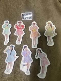 FRUITS ZIPPER アイドル ステッカー 7枚セットのサムネイル