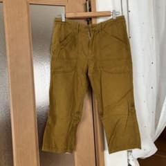 7部丈パンツ　麻パンツ　ズボンのサムネイル
