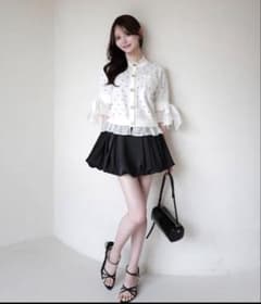 eimy istoire Satin balloon skirtのサムネイル