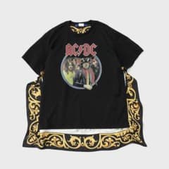 値下げ ジュンヤワタナベマン×AC/DCコラボスカーフTシャツ - メルカリ