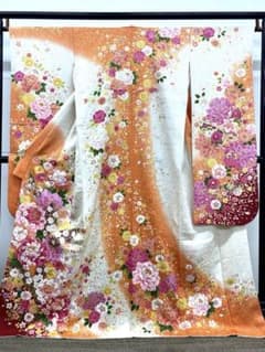 振袖 金刺繍 金彩 銀通し 紋意匠 身丈170cm MO3809 - メルカリ