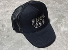 国内未入荷 LUMIERES fuck off トラッカーキャップのサムネイル