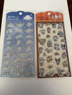 シナモロール ・サンリオ　ぷくっとシール 2枚セット (最終お値下げ)のサムネイル