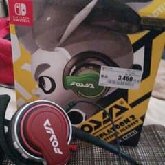 switch　スプラトゥーン2　ステレオヘッドセット　エンペラフックHDPのサムネイル