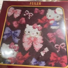 フェイラー キティ　サンリオ　レトロ　リボン　ハンカチ2枚セット FEILER フェイラー サンリオ ハローキティ ハンカチ リボン - メルカリ