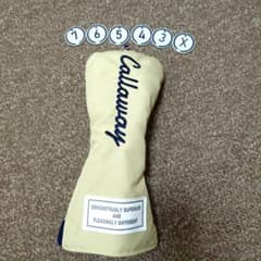 Callaway ユーティリティ用ヘッドカバー ベージュのサムネイル