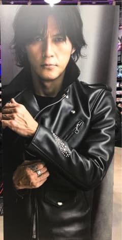激レア44✨ショット 稲葉浩志さん着用パイピングレザーメルトンピーコート 稲葉浩志Mステ着用34 Schott pコートレザーパイピング