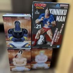 キン肉マンフィギュア4体セット（完璧超人始祖編・サウナフィギュア）