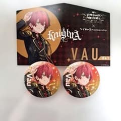 すとふぇす 缶バッジ 騎士X ばぁう 2個セット ライブ特典付き - メルカリ