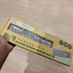 me&do ワイヤレスキーボード 109キー 日本語配列のサムネイル