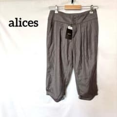 未使用alices ハーフパンツ M グレー　ラフ　シンプル　春夏