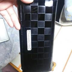 くう様専用!!黒エナメル長財布新品未使用のサムネイル