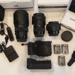 SIGMA sd Quattro H /Artレンズ3本セット/グリップ＋他のサムネイル