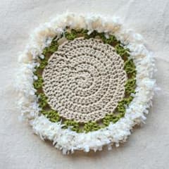 ブーケコースター　かすみ草<アイボリー>のサムネイル