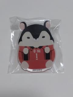 ハイキュー 黒尾 もちもちハムスター アクリルバッジ - メルカリ