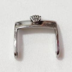 V㉚ロレックス ステンレス尾錠 取付幅14mm バネ棒無し ツメ無し - メルカリ
