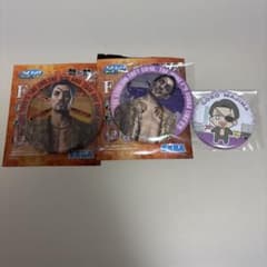 セガラッキーくじ 真島吾朗 缶バッジのサムネイル