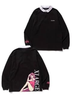 XLARGE NIGHT MANAGER RUGBY SHIRT ラグビーシャツのサムネイル