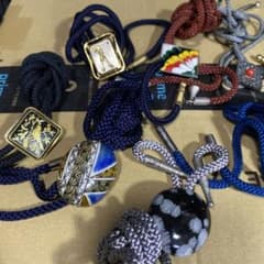 中古　ループタイ まとめ売り 9点セットのサムネイル
