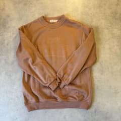 90's vintage D'sPRISSE ロゴ　スウェット キャメル Lのサムネイル