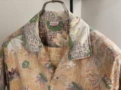 40s 50s Penney's アロハ　オープンカラー　シャツ　コットンのサムネイル