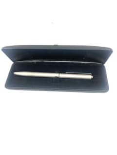 ⭐︎MONTBLANC ボールペン シルバーカラー 専用ケース付き - メルカリ