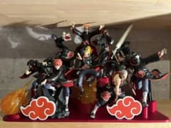 NARUTO-ナルト- 疾風伝 暁 フィギュアセミコンプリート&専用台座